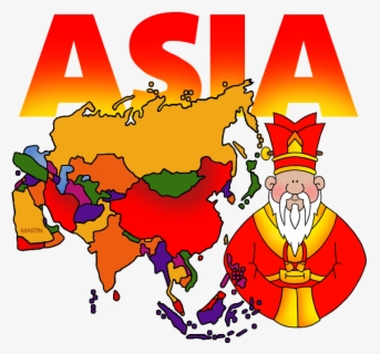 Free Asia Clip Art with No Background.