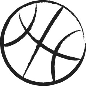 Basketball Clipart Outline.
