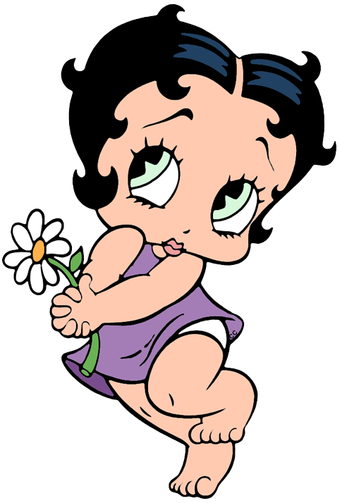 Betty Boop Clip Art Images.