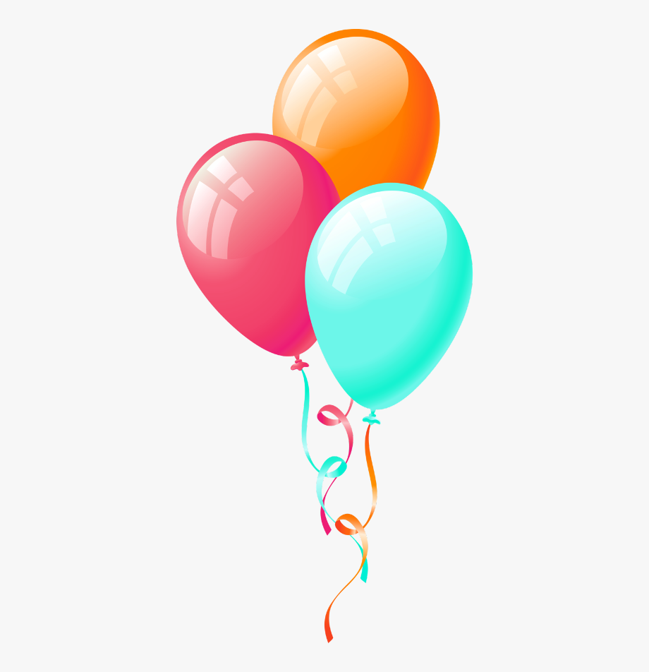 Birthday Balloons Clip Art , Transparent Cartoon, Free.