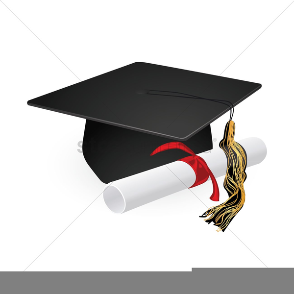 Graduation Cap And Gown Clipart.