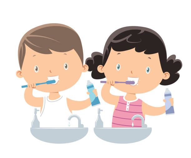 clipart of child brushing teeth 20 free Cliparts | Download images on ...