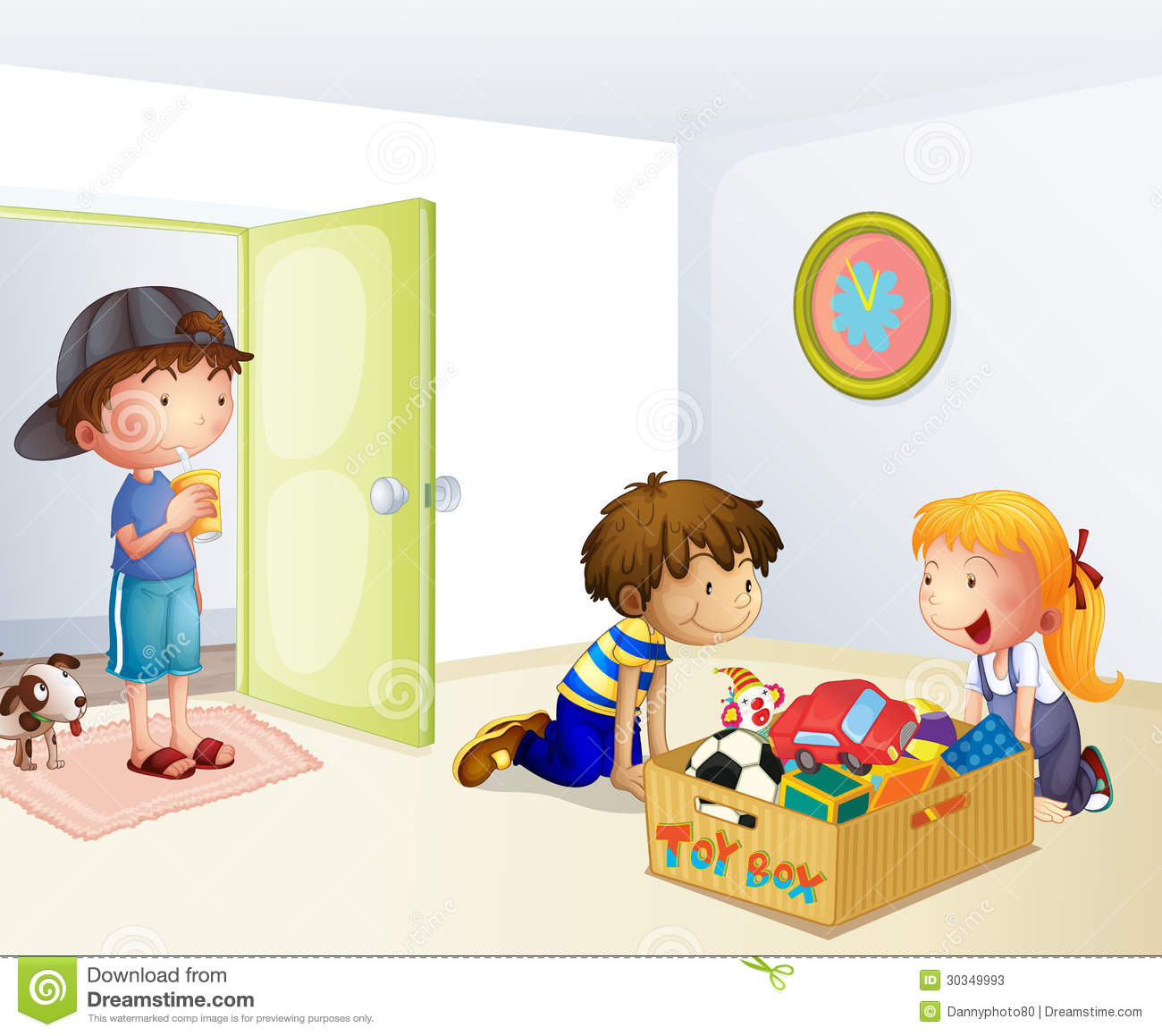 4492 Toys free clipart.