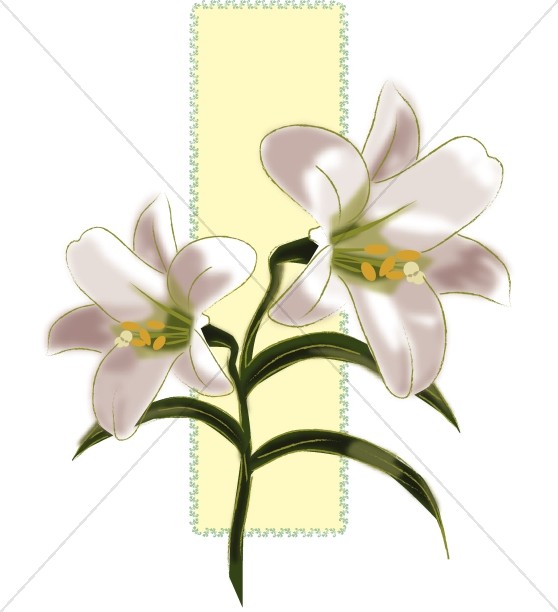 Church Flower Clipart, Church Flower Image, Church Flowers Graphic.