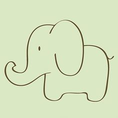 17+ best ideas about Elephant Outline on Pinterest.