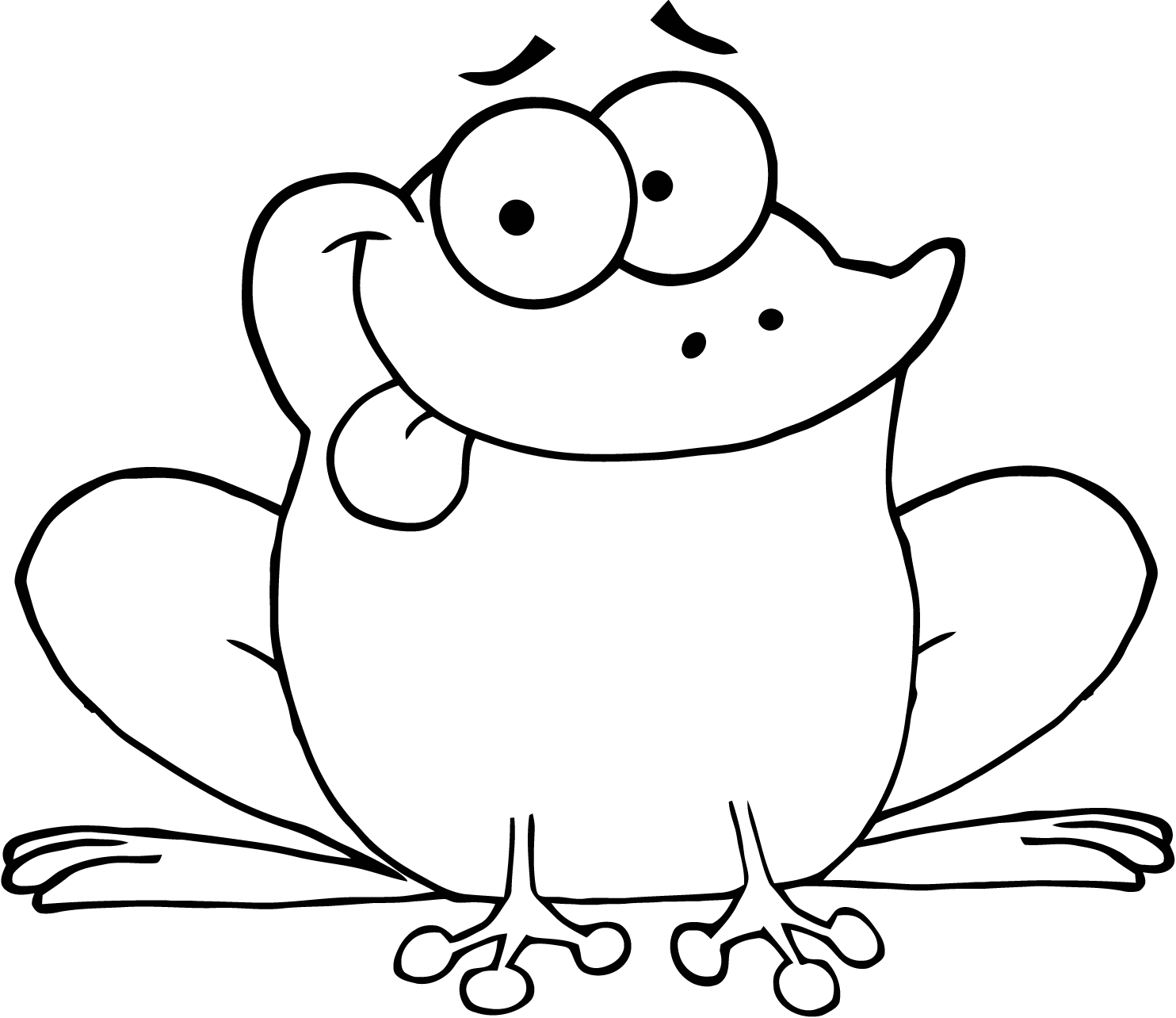 Clipart Of Frog Outline 20 Free Cliparts Download Images On