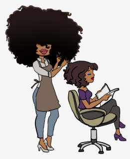 Free Hair Stylist Clip Art with No Background.