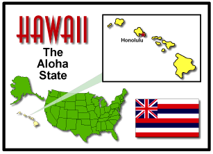 Hawaii state unit study United States America geography state.