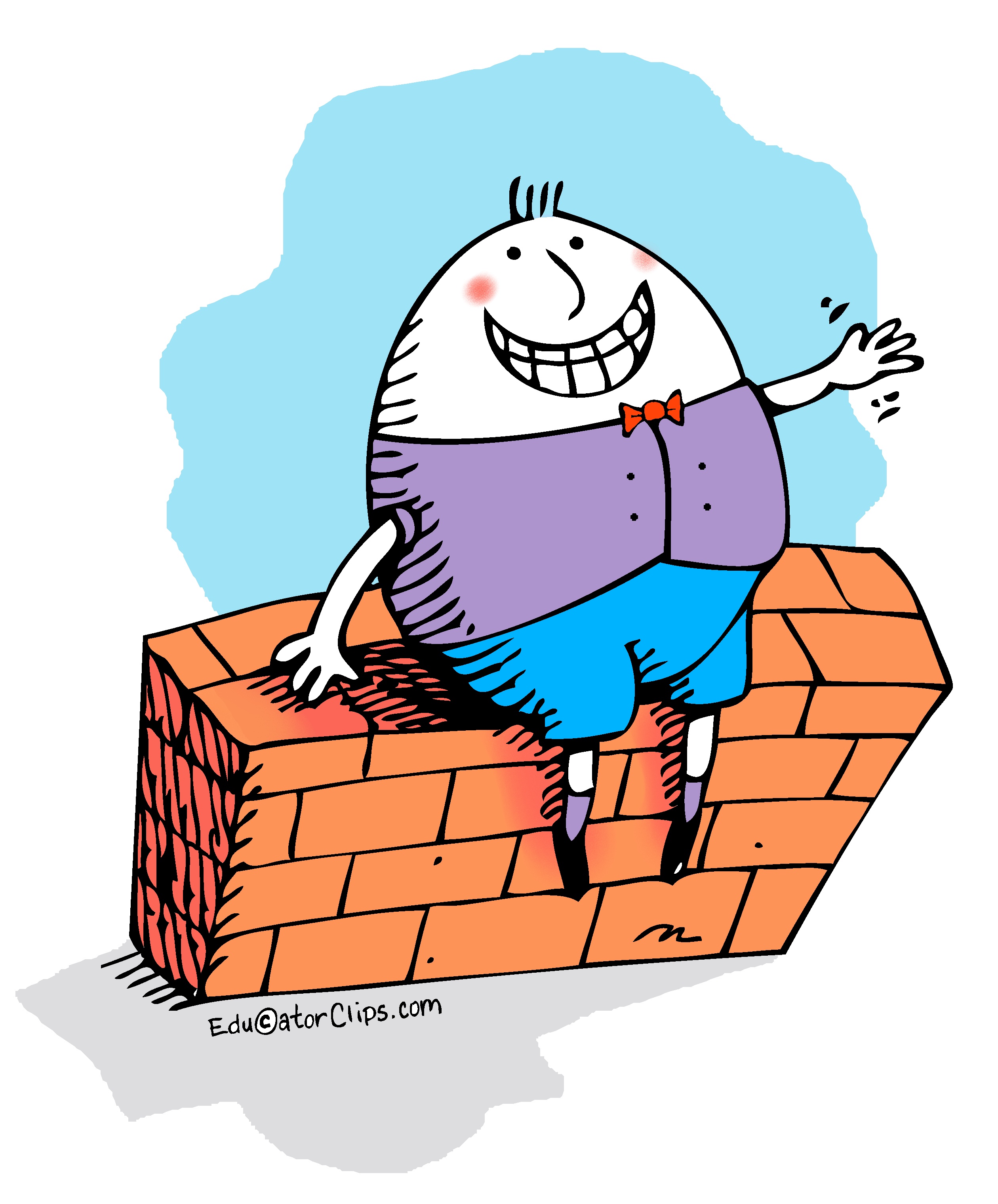 Humpty Dumpty Clip Art.