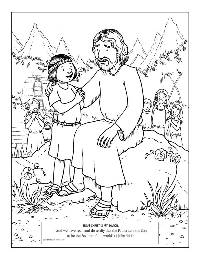 LDS Coloring Pages.