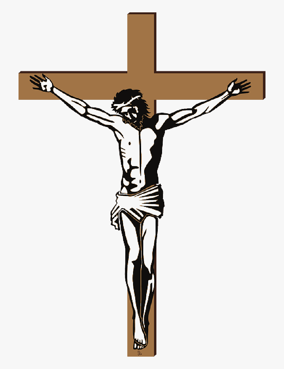Crucifix With Transparent Background Clipart.
