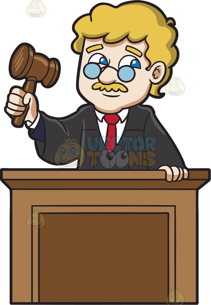 Judge Clipart.
