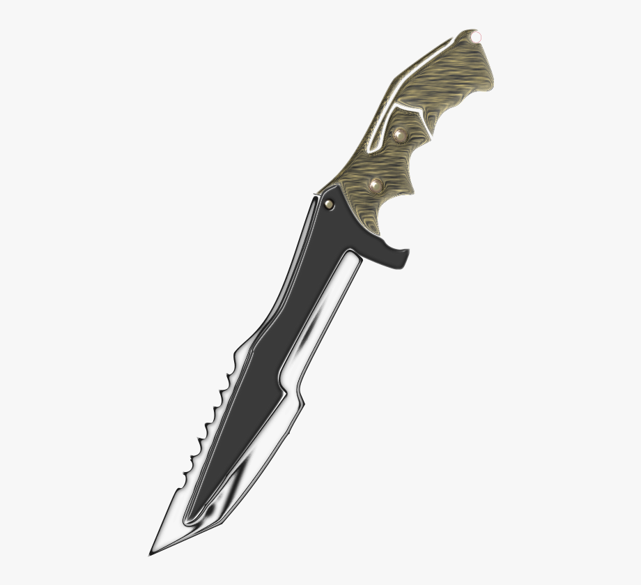 Hunting Knife Clipart.