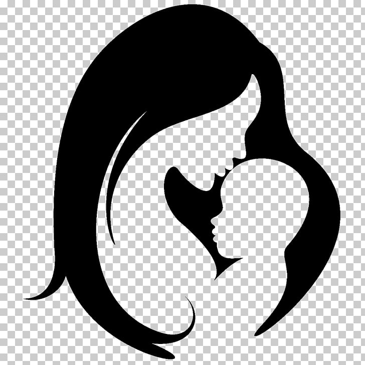 Child Mother Baby mama, mother child silhouette PNG clipart.