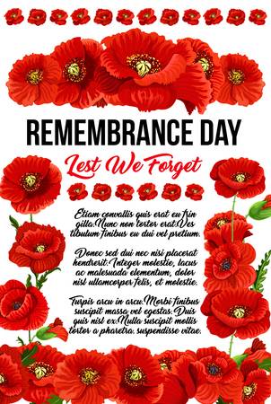 1,901 Remembrance Day Poppy Stock Vector Illustration And Royalty.