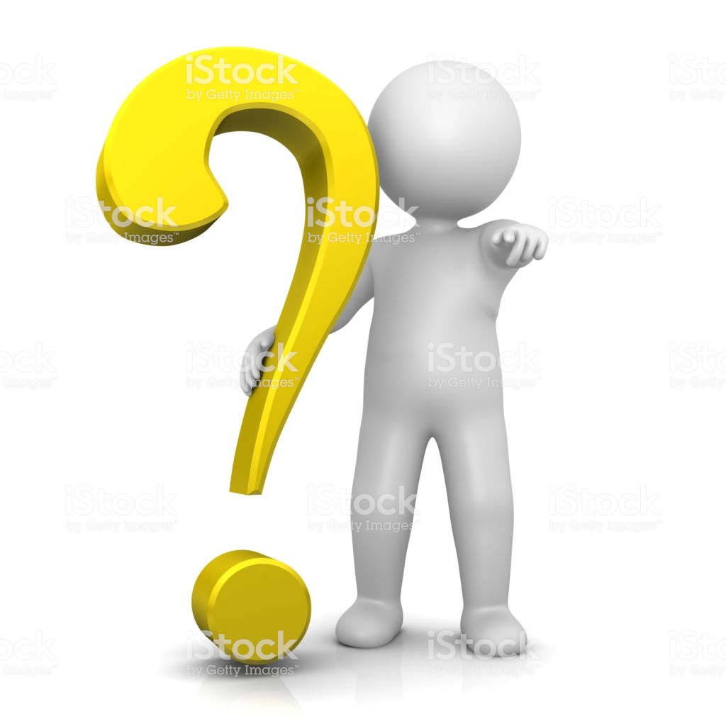 Question Mark Yellow 3d Interrogation Point Asking Sign Query Symbol Clip  Art With Stick Man Pointing To Camera Isolated On White Background In High.
