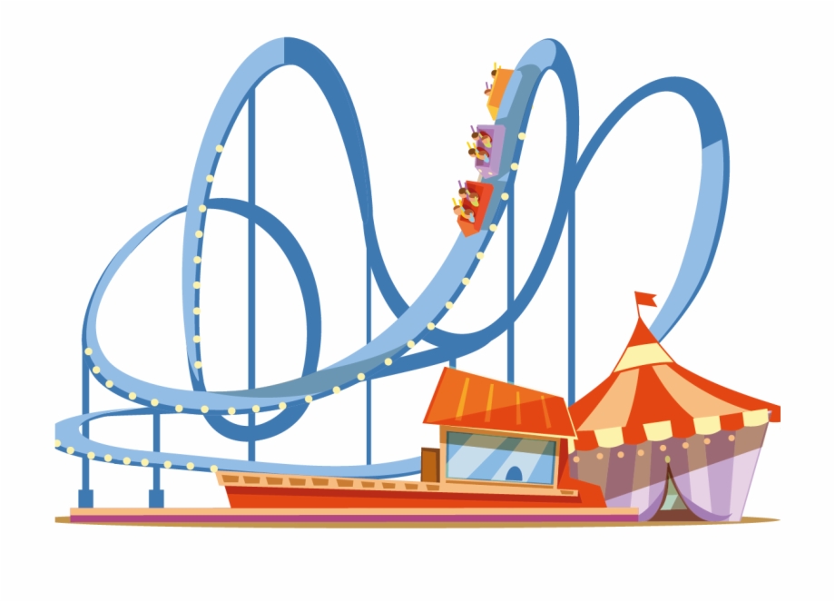 Free Roller Coaster Clipart Black And White, Download Free.