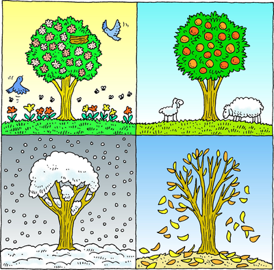 Seasons Clipart Images.