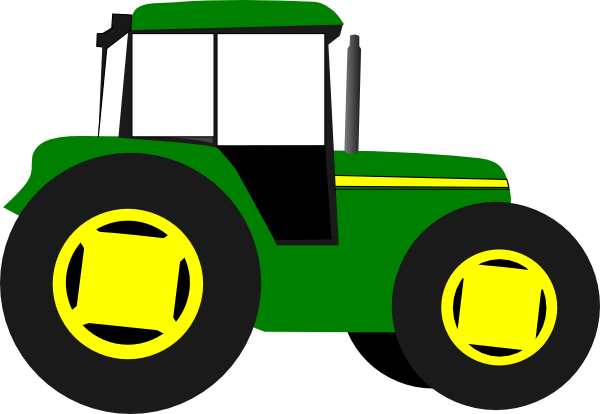 Red Tractor Clipart.