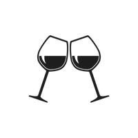 1356 Wine Glass free clipart.