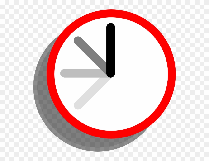 Clock Clipart Different Time.