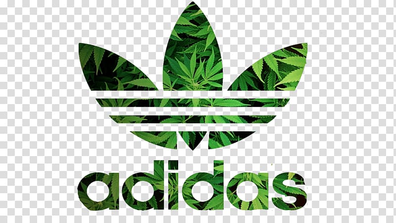 Green adidas logo, T.