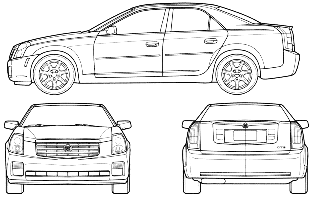 clipart outline 2014 cadillac coupe 20 free Cliparts  Download images