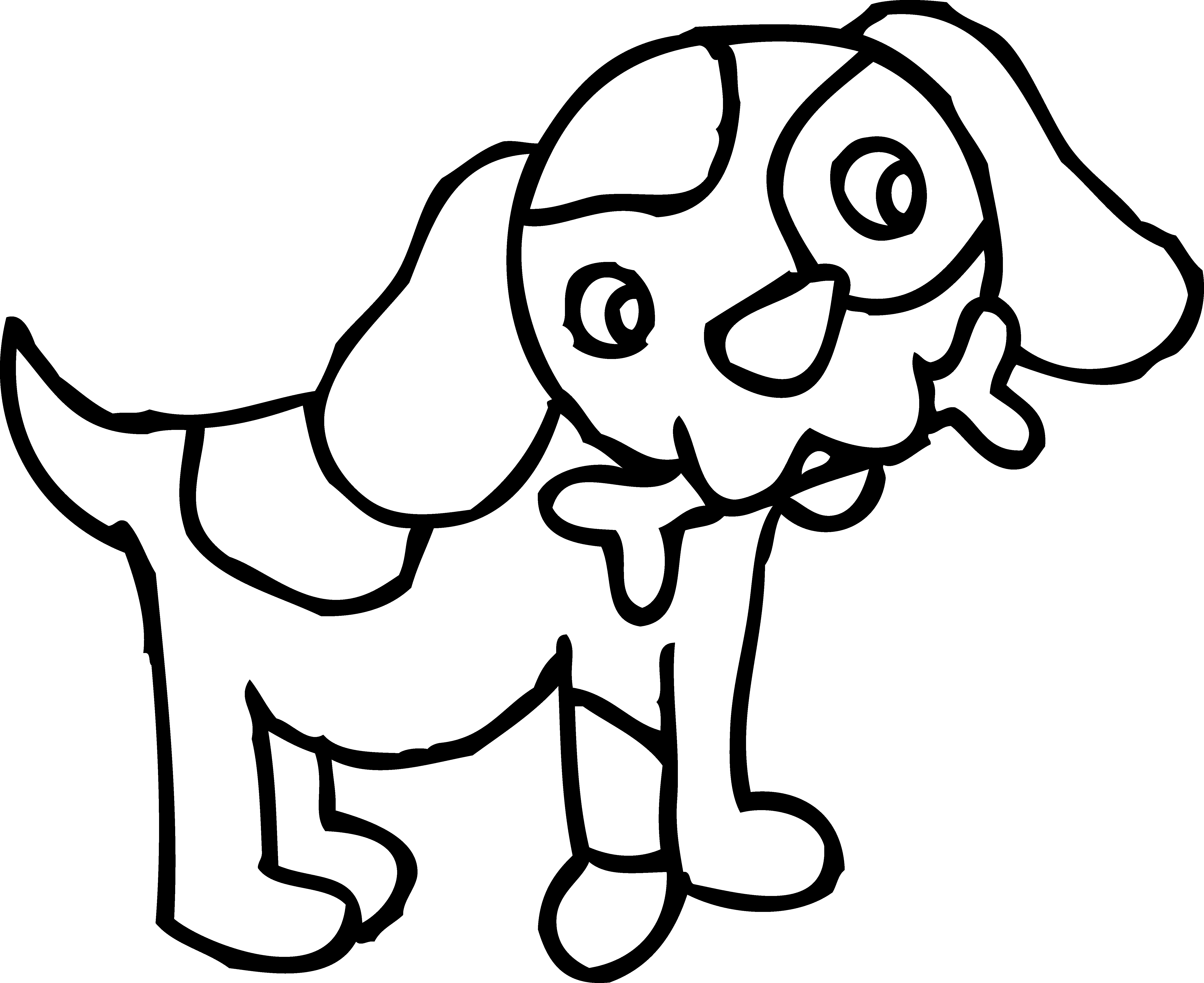 Puppy Clipart Black And White & Puppy Black And White Clip Art.