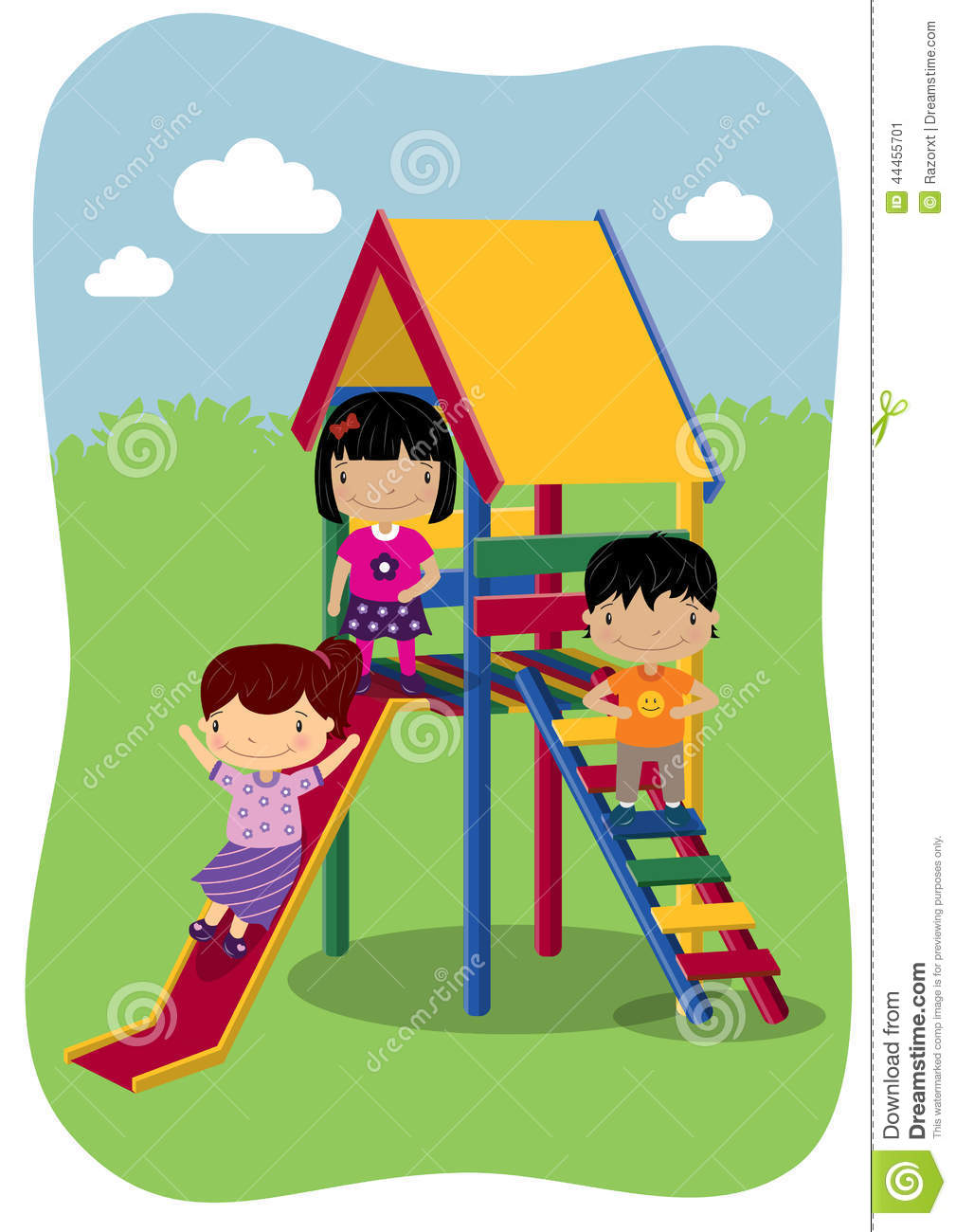 Outdoor Play Clipart.