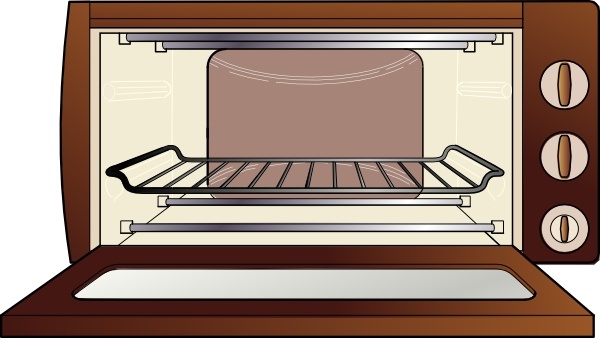 Microwave Oven clip art Free vector in Open office drawing.