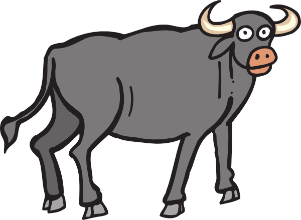 Ox clipart.