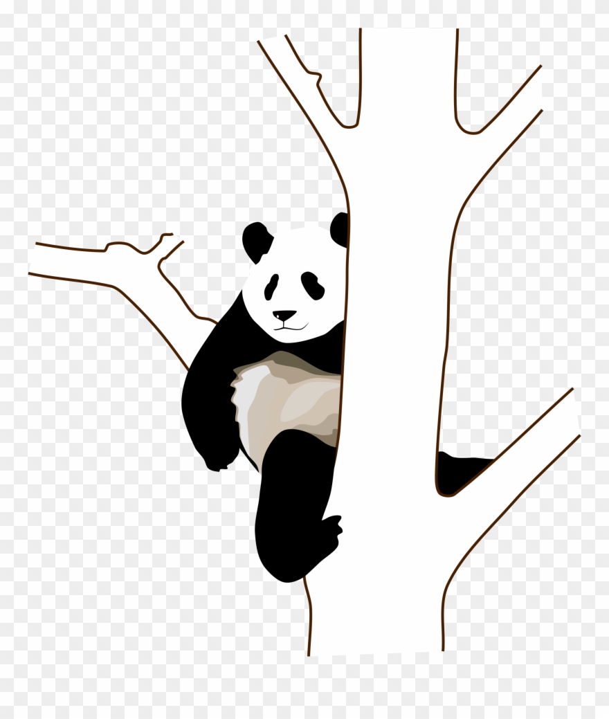 Clipart panda climbing, Clipart panda climbing Transparent.