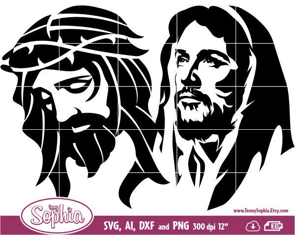Christian Catholic 16 Cliparts format Svg Cutting File for.