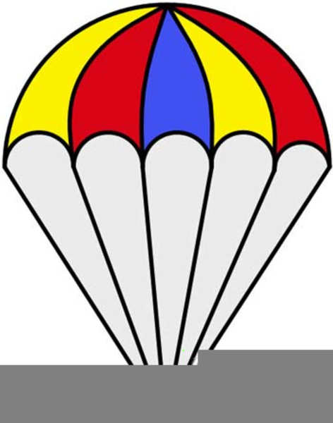 Egg Parachute Clipart.