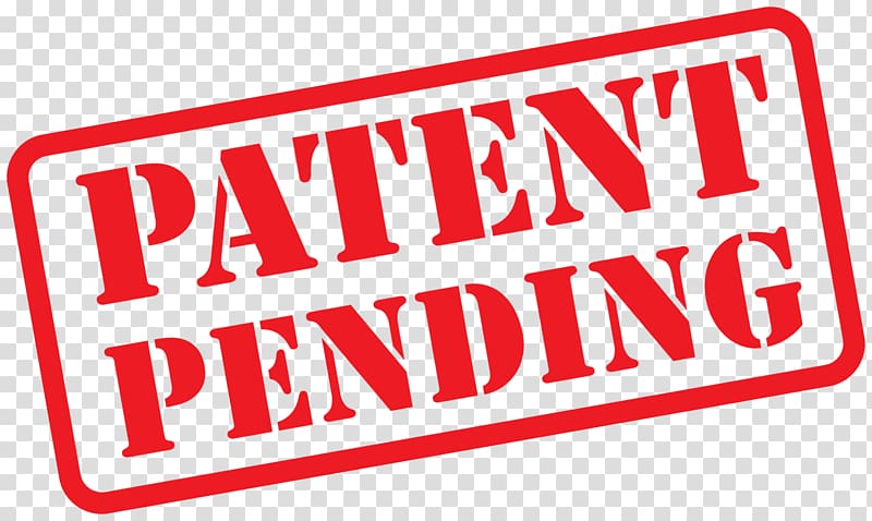 Patent Pending transparent background PNG clipart.