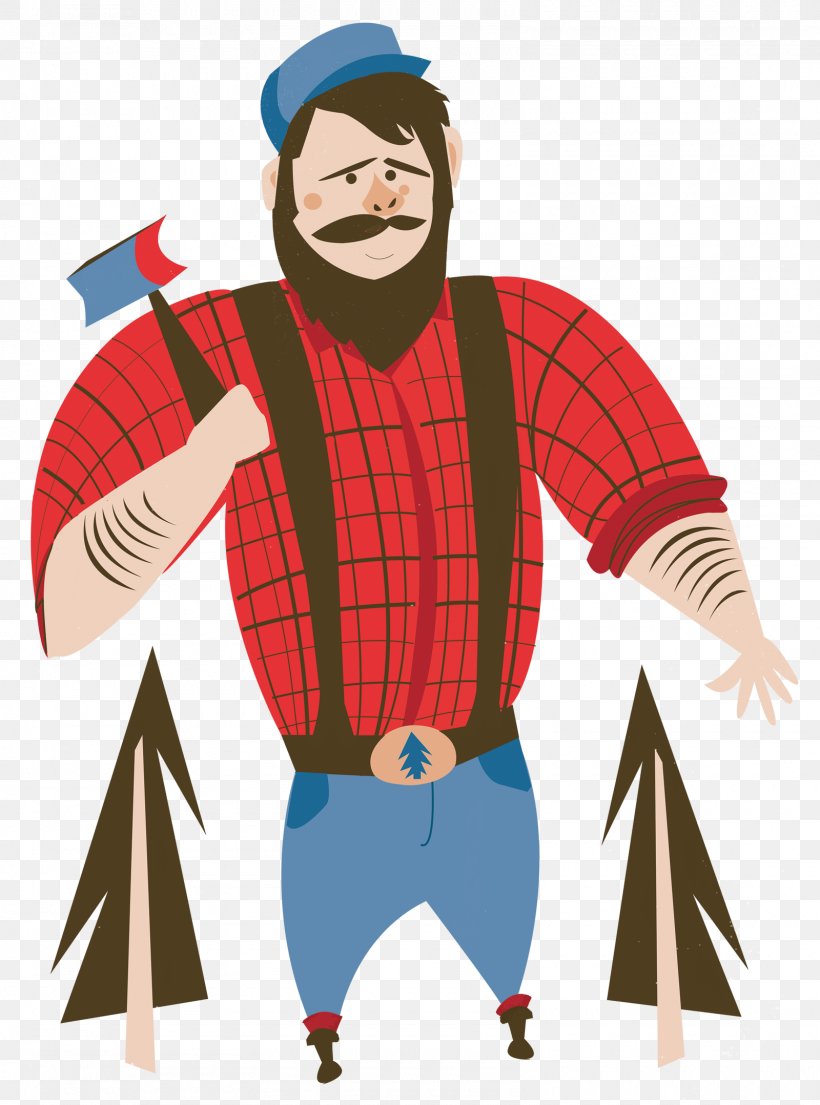 Paul Bunyan And Babe The Blue Ox Tall Tale, PNG, 1600x2157px.