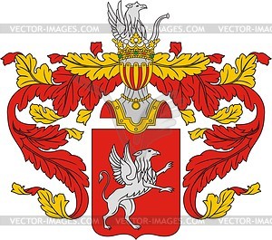 Pavlov, family coat of arms (#2).
