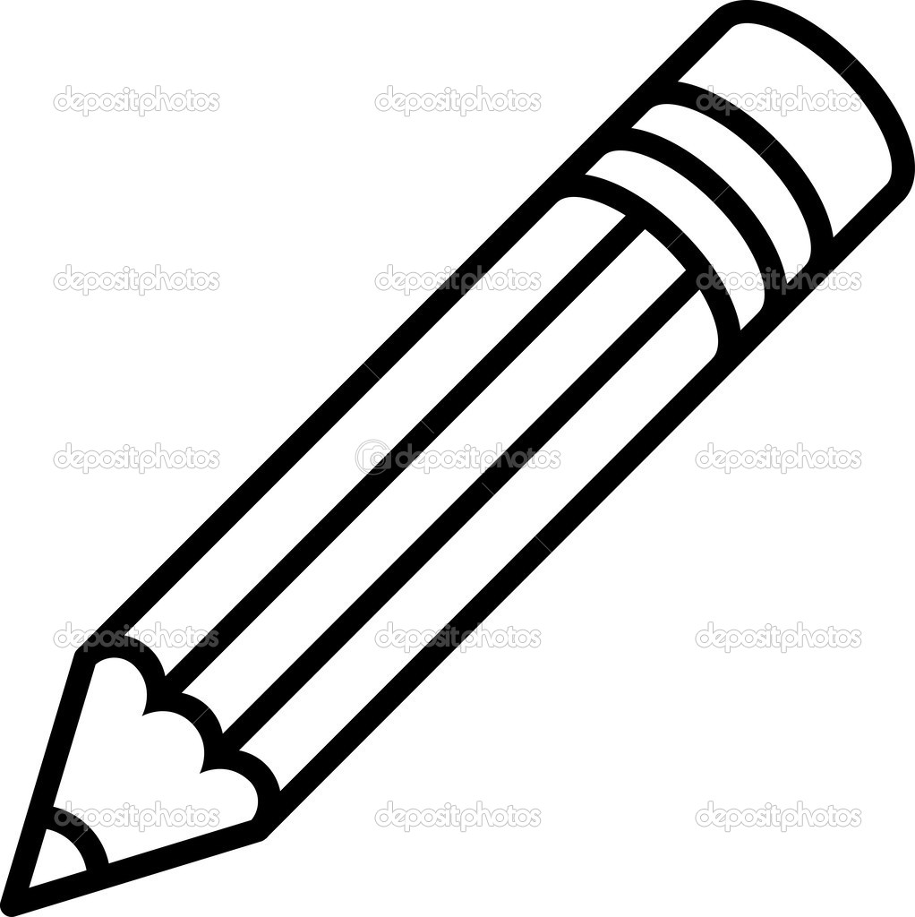 clipart pencil outline 20 free Cliparts | Download images on Clipground ...