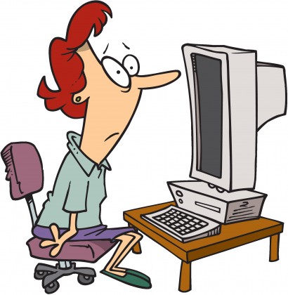 clipart person at computer 10 free Cliparts | Download images on ...