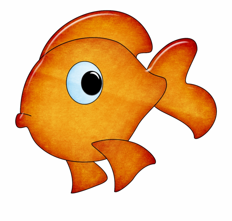 Оранжевая рыбка из мультика
