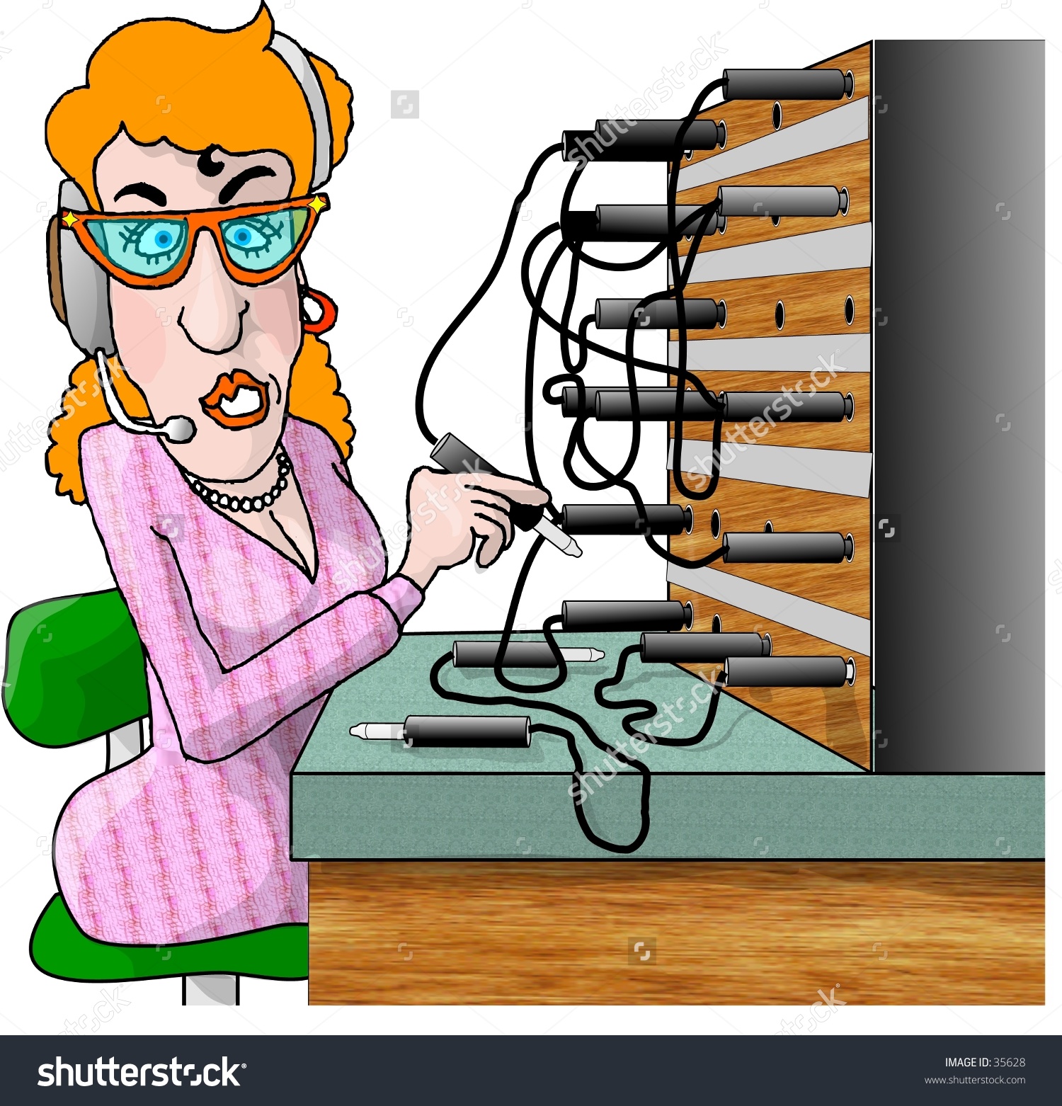 Telephone Operator Cartoon Images ~ Clipart Phone Operator 20 Free ...