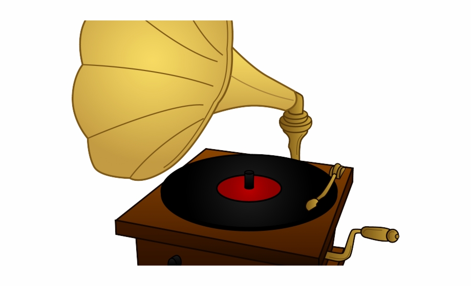Gramophone Clipart Phonograph Gramophone Record Player Png.