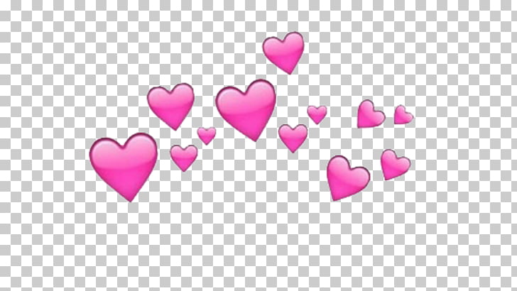 Emoji Heart , booth, pink heart illustration PNG clipart.
