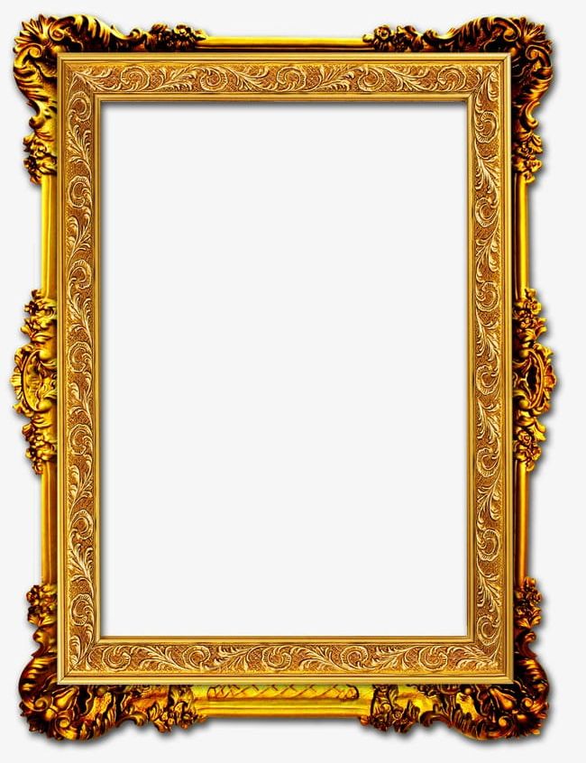 Gold Frame PNG, Clipart, Frame, Frame Clipart, Gold, Gold.