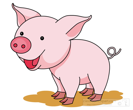 Free Pig Clipart.