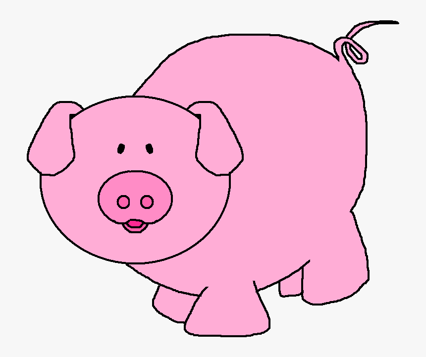 Pigs Clipart Pink.
