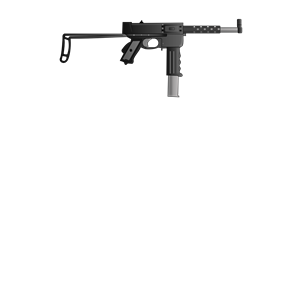 Pistolet mitrailleur MAT49 clipart, cliparts of Pistolet.