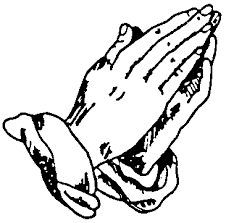 Image result for free silhouette clip art praying hands.