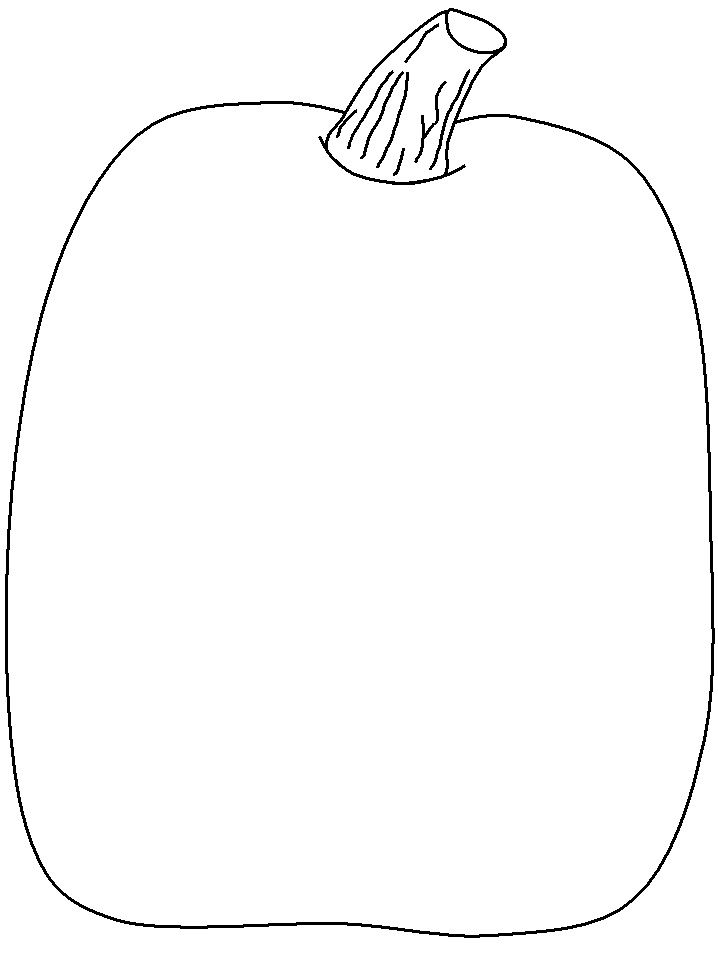 Clipart Pumpkin Outline Free