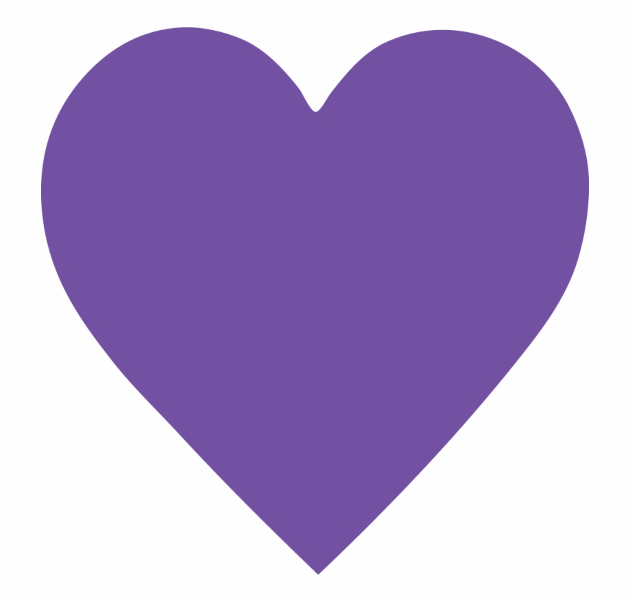 Dark Purple Heart Clipart Clip Art Library Gambaran